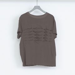 【残り一点】Pleated Half Sleeve T-Shirt