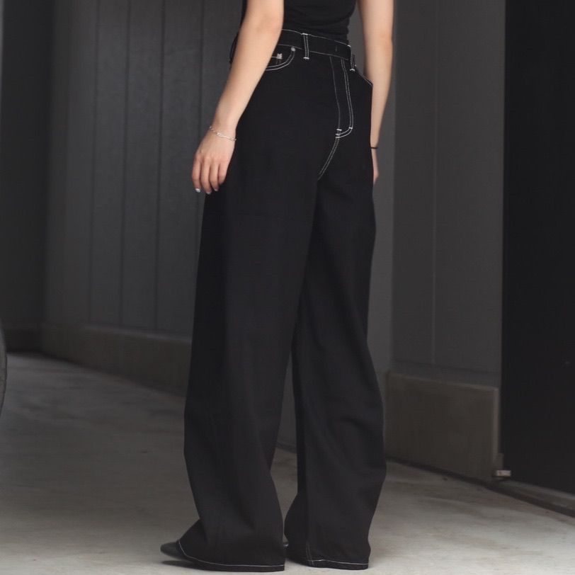 【残り一点】Back Front Barrel Denim