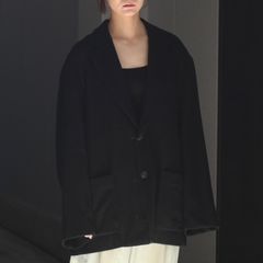【残り一点】Wool/Cashmere Fleece Single Breasted Jacket