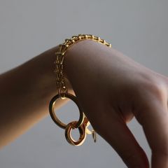 【残り一点】Cobra Chain Bracelet(GOLD)