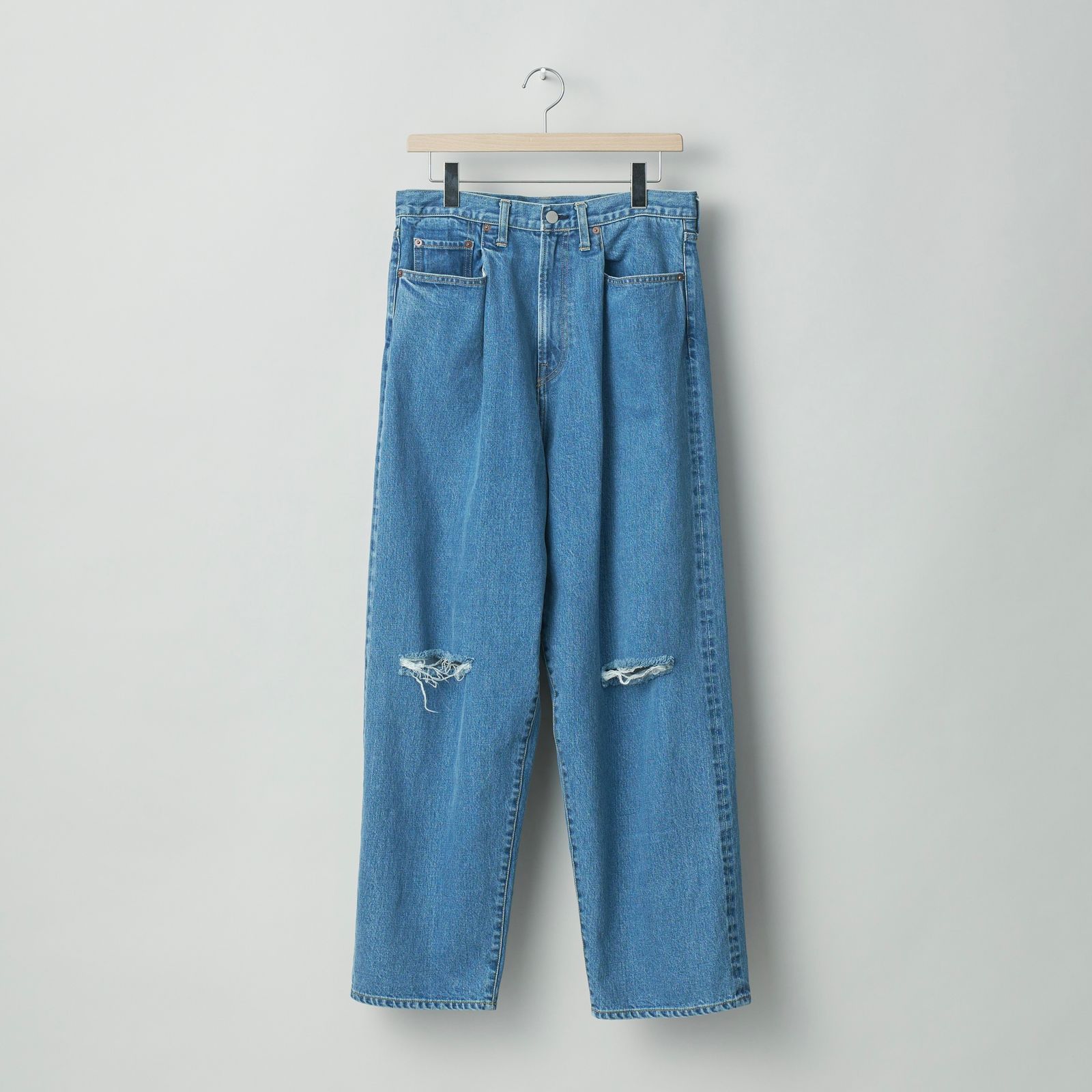 stein - 【残りわずか】Vintage Reproduction Damage Wide Denim Jeans