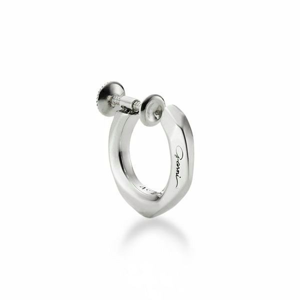 【残り一点】Crockery Earring_L 右耳用(SILVER)