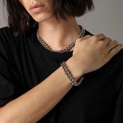 【残り一点】ボールチェーンブレスレット(SILVER)