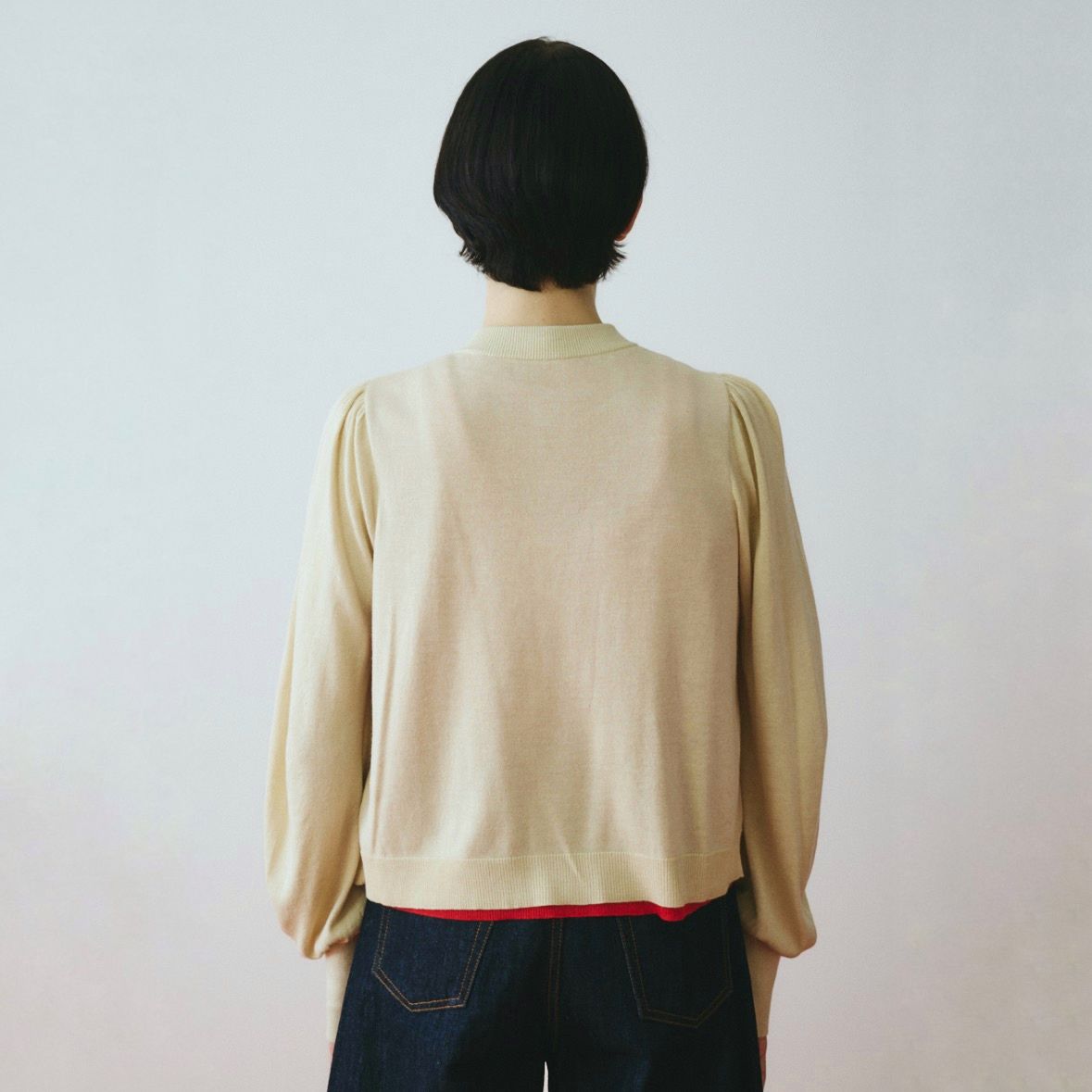 【残り一点】Layered Knit Cardigan
