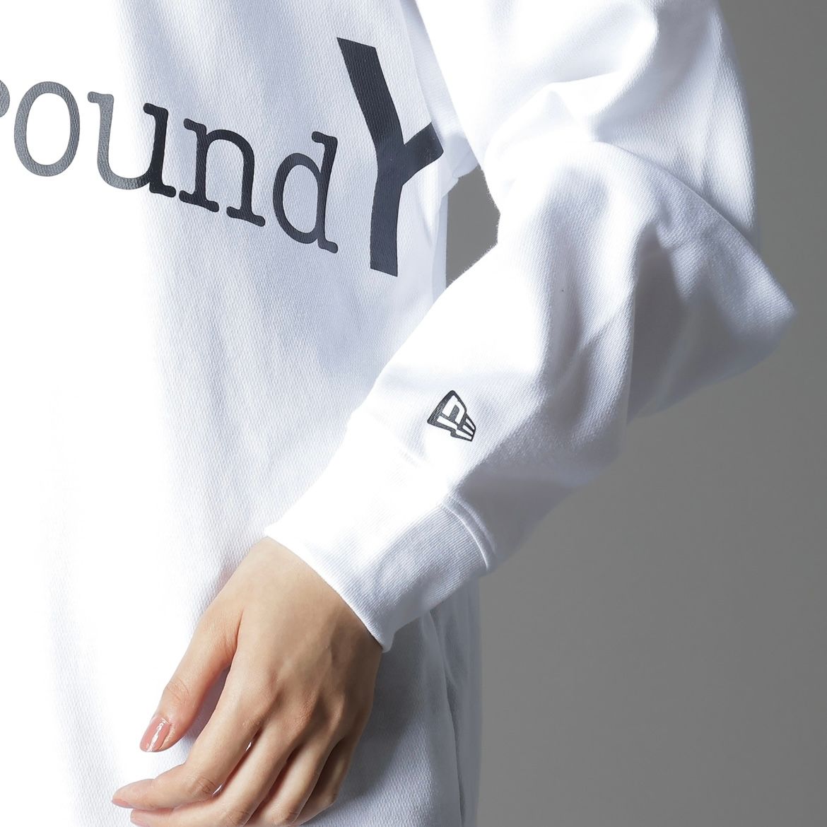 【残りわずか】ロングスリーブPA Tee(GY LOGO)