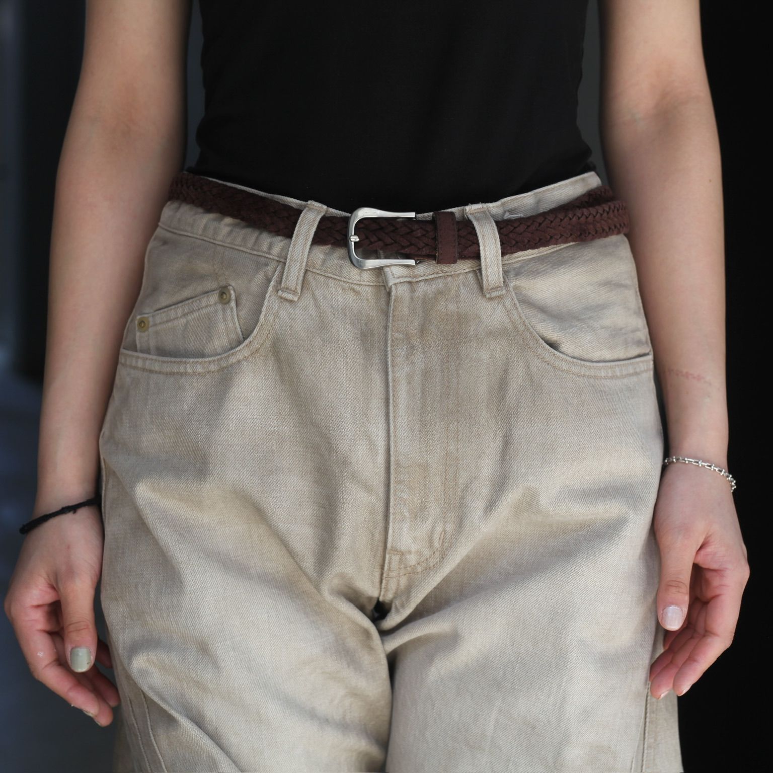 【残りわずか】3D Twisted Jeans