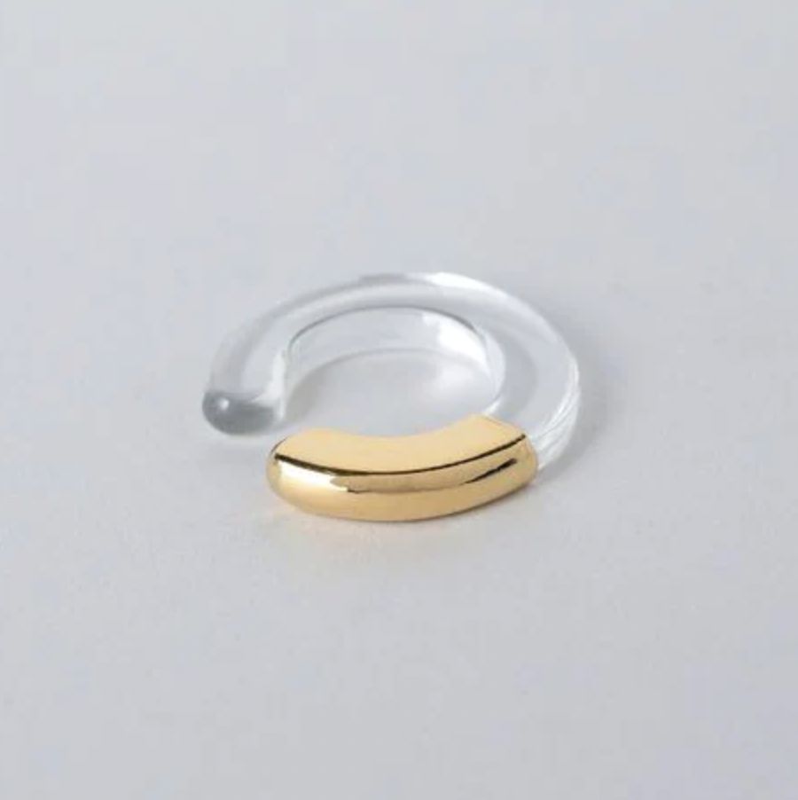 【お取り寄せ注文可能】Ukishima Quartz Ear Cuff(片耳用）