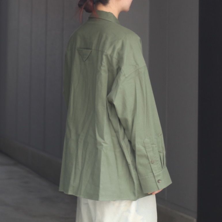 【残り一点】コットンビエラワイドBOXシャツ