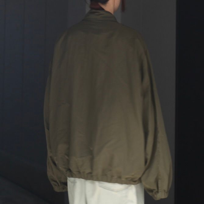 【残りわずか】Bio Washed Nylon Oversized Fight Jacket