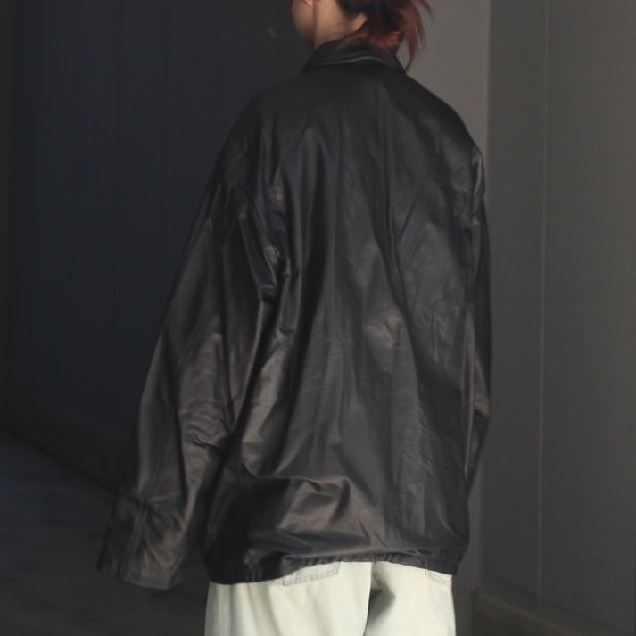 【残り一点】Coach Jacket(FULL GRAIN LEATHER)