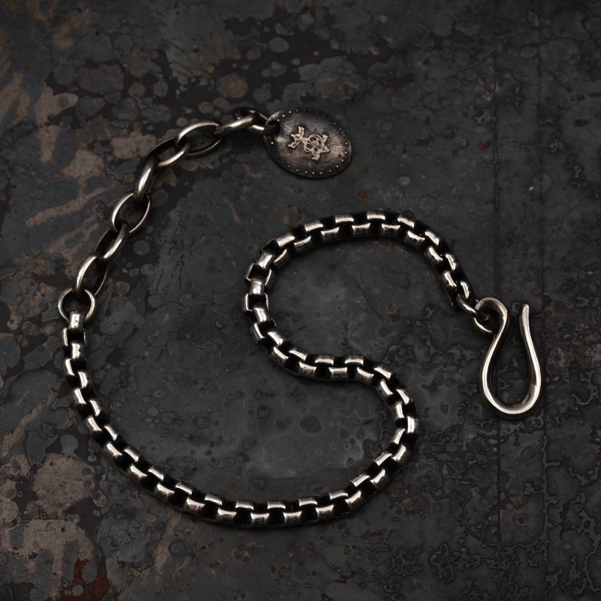 【お取り寄せ注文可能】Square Block Chain Bracelet