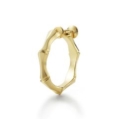 【お取り寄せ注文可能】Crockery Bamboo Earring_L(GOLD)