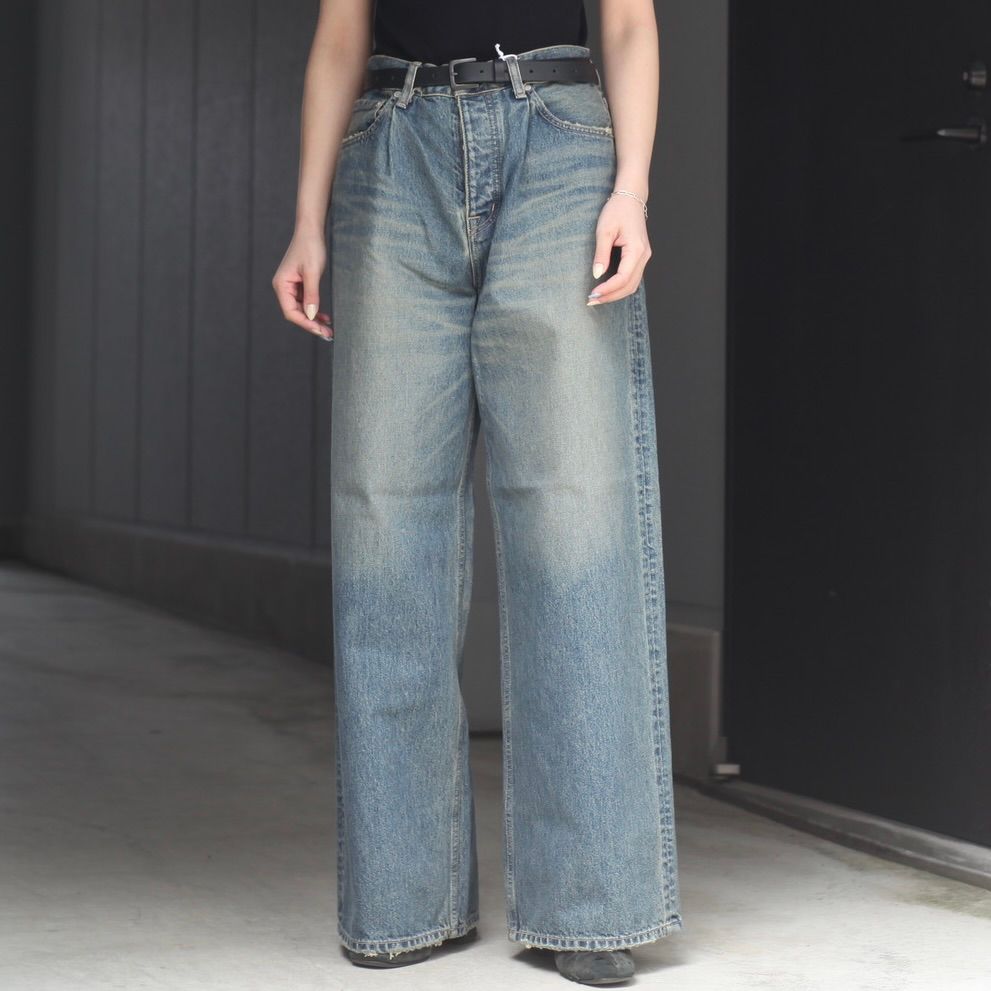 【残りわずか】Wide Vintage Denim Pants