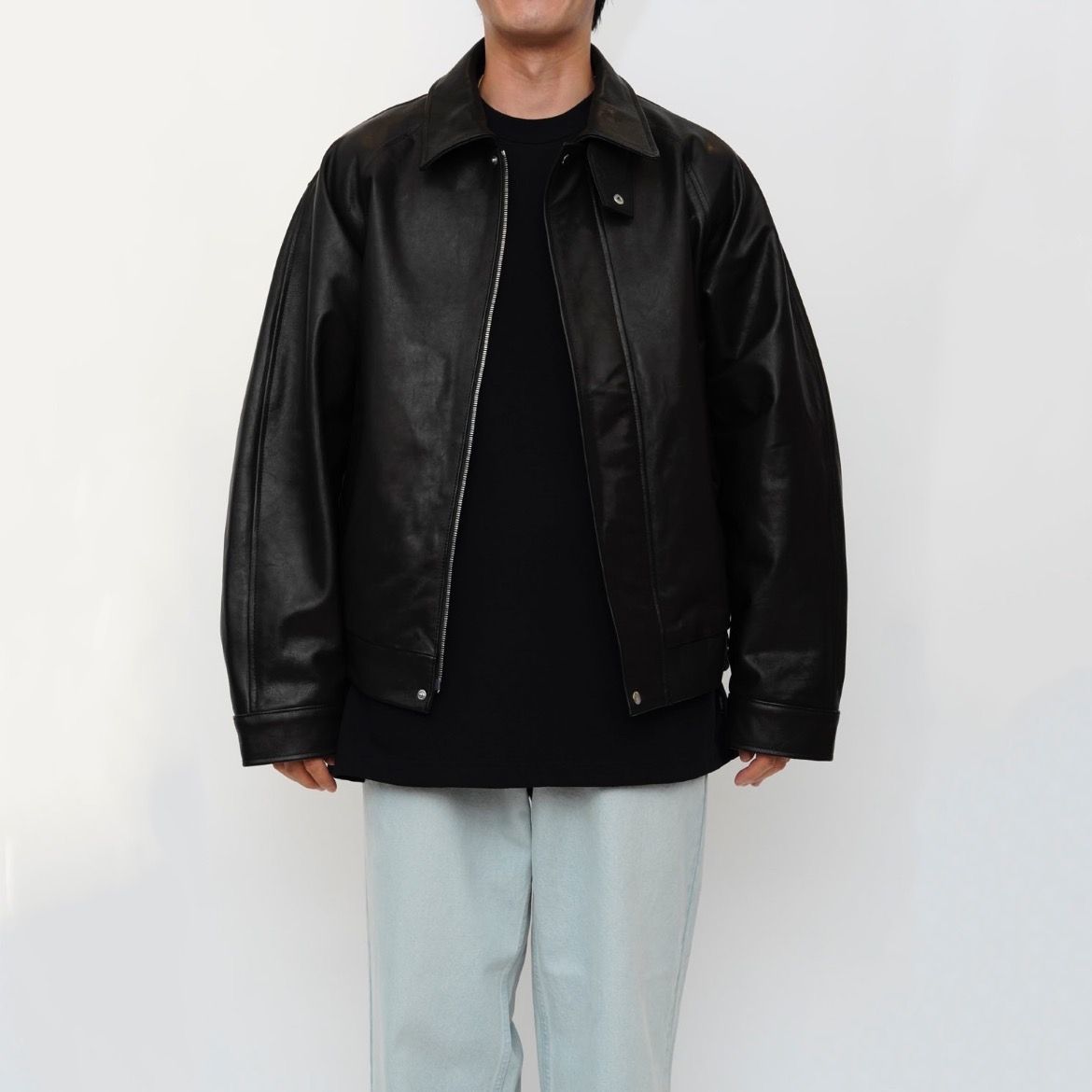 UNIVERSAL PRODUCTS - 【残り一点】Goat Leather Drizzler Jacket