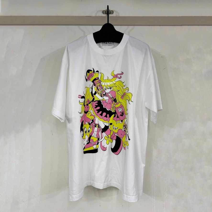 【残り一点】Cyber Punk Girl T-Shirt Bio Washed