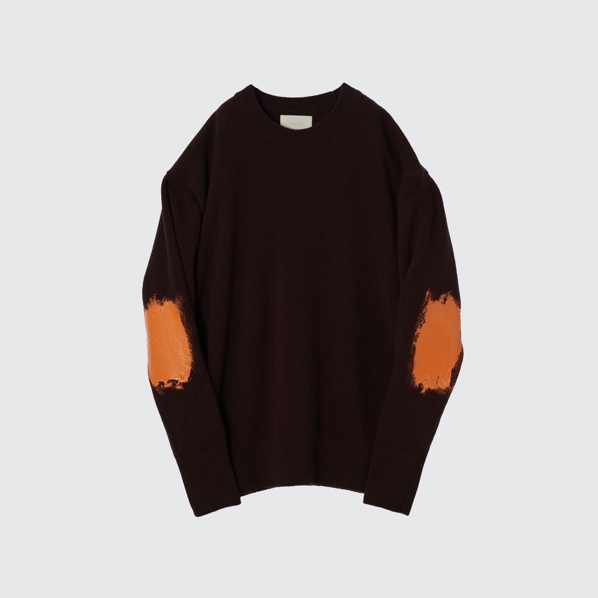 YOKE - 【残り一点】Painted Elbow Patch Sweater | ACRMTSM ONLINE STORE