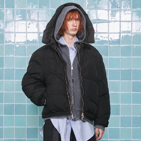 【残り一点】Garment Dye Prime Over Hooded Down Blouson