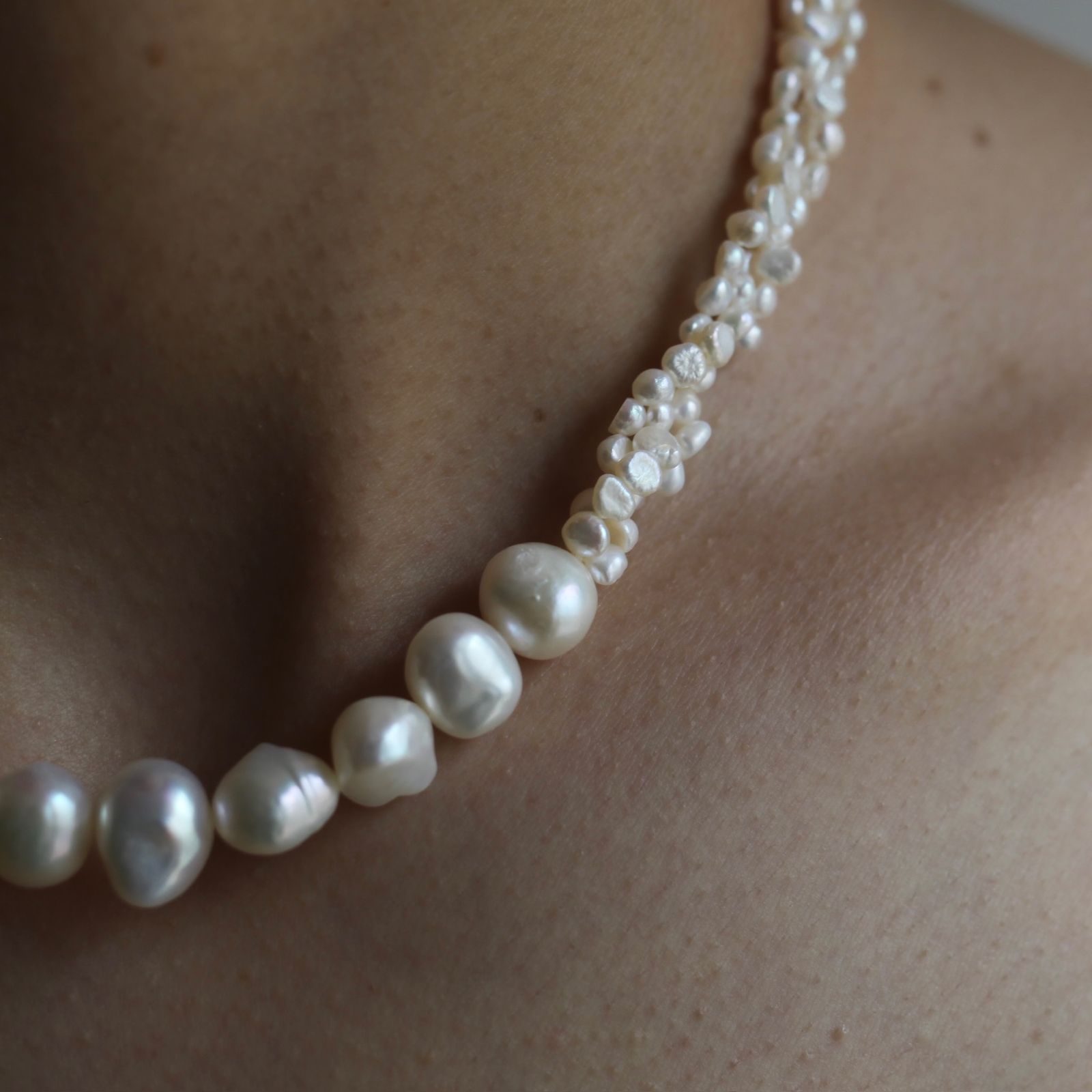 【お取り寄せ注文可能】Gradetion Pearl Necklace