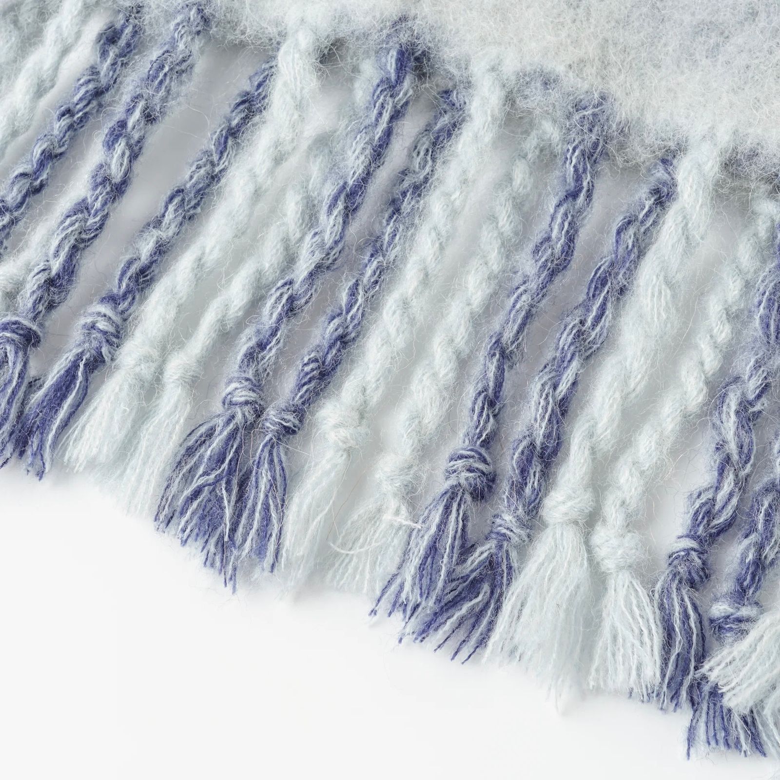 【残り一点】Gradient Jacquard Knit Scraf