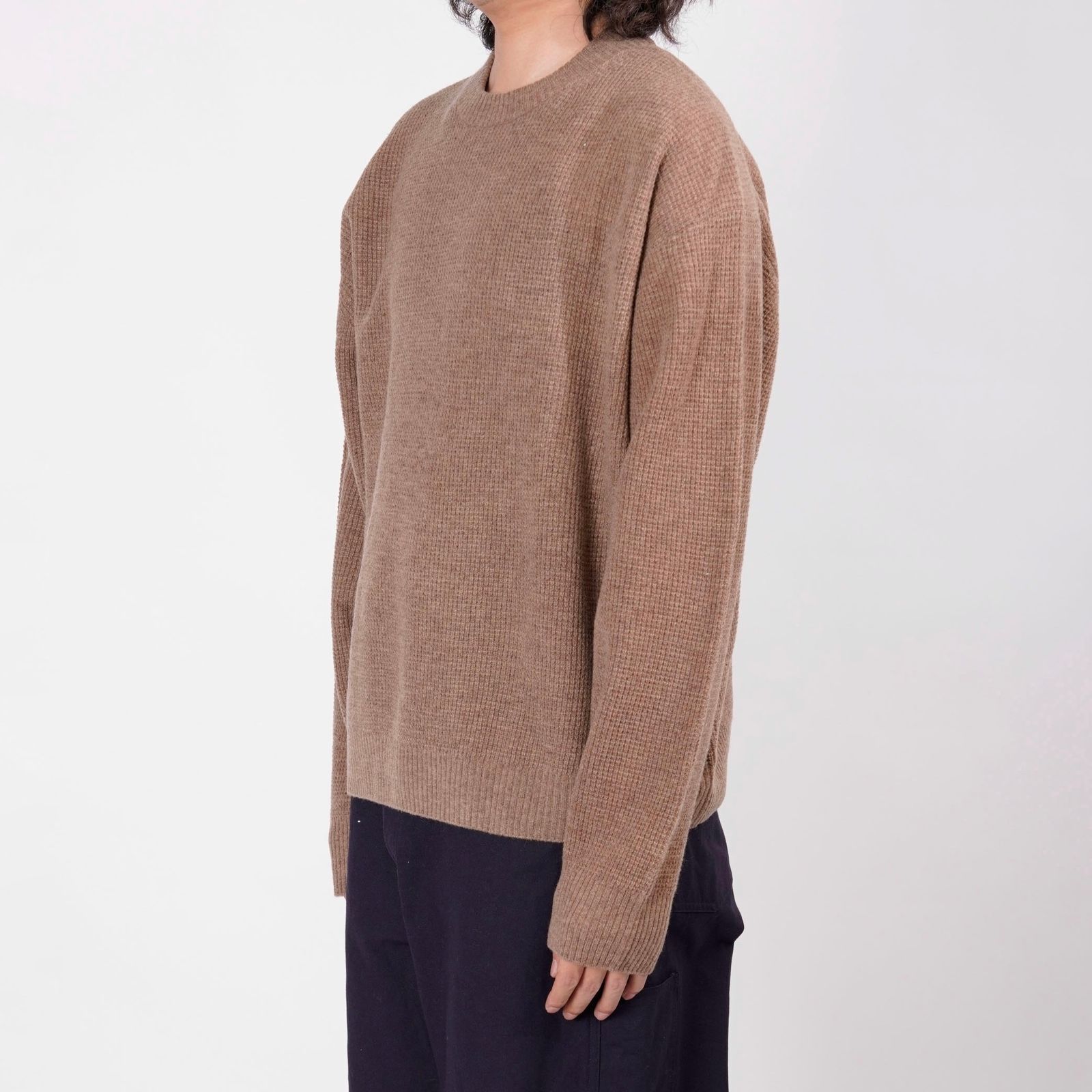 【残り一点】Wool Cashmere Waffle Knit