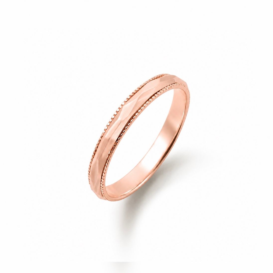 GARNI - 【お取り寄せ注文可能】Grain Crack Ring(K18 PINK GOLD