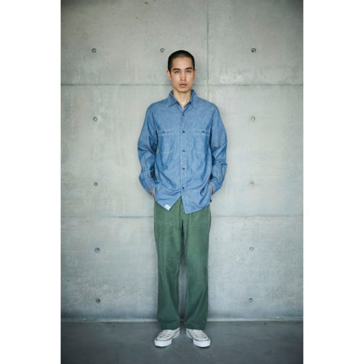 【残りわずか】Chambray Work Shirt