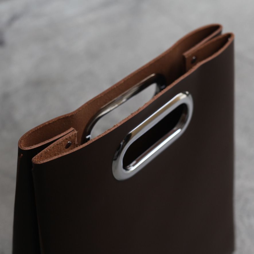 【残り一点】Assemble Disc Bag_LP(DARK BROWN)