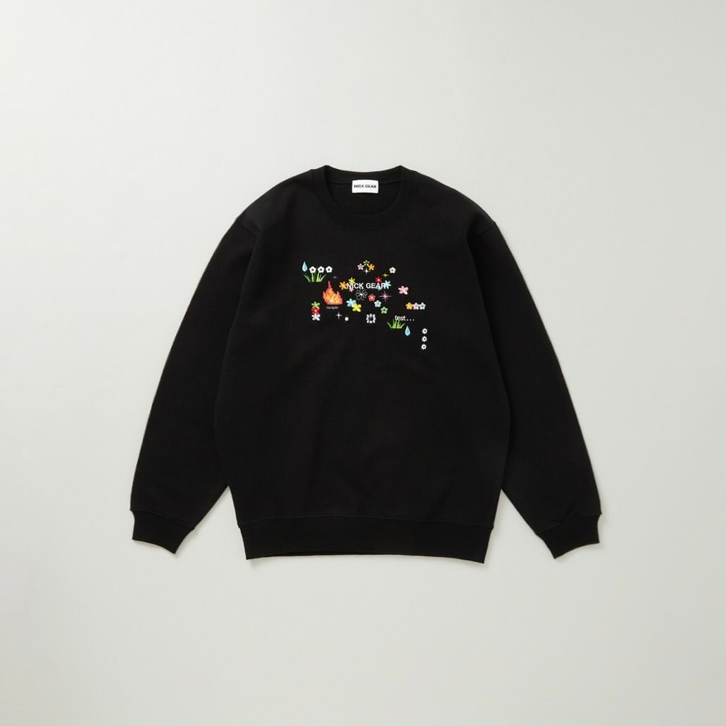 【残り一点】Sample Embroidery Sweat