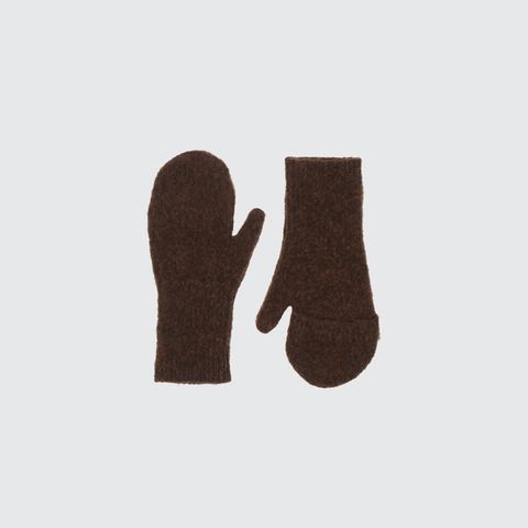 【残り一点】3color Mix Boucle Mitten