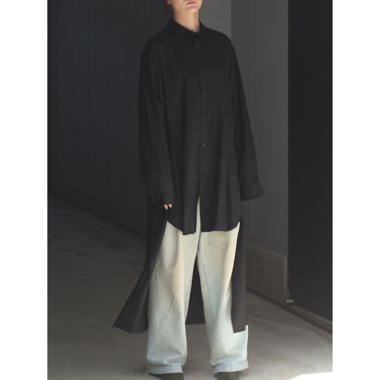 【残り一点】Back Long Shirt