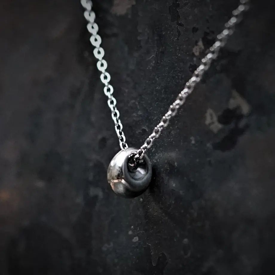 【残りわずか】Metal Moon_SMALL(SILVER)