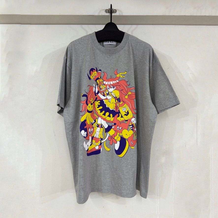 【残り一点】Cyber Punk Girl T-Shirt Bio Washed