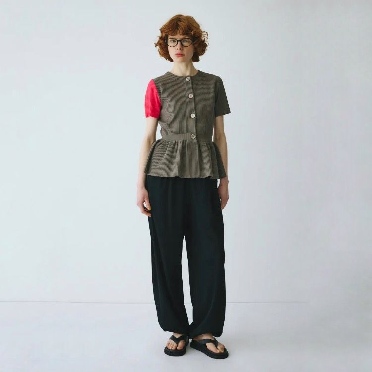 【残り一点】Flare Hem Knit Tops