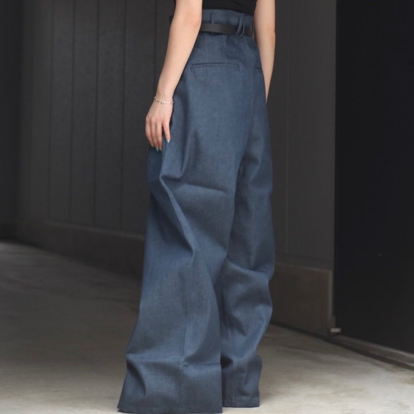 【残り一点】Hi Waist Baggy Denim Pants