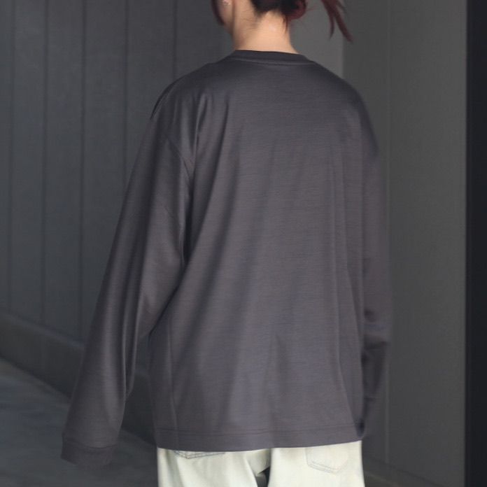 【残りわずか】36G Wool L/S Tee