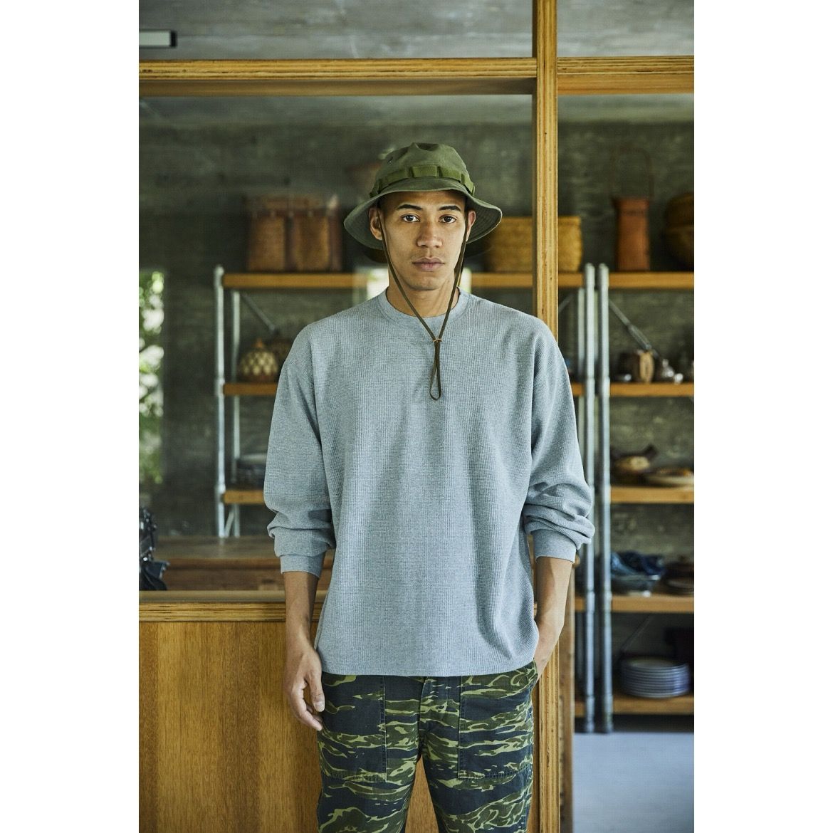 【残り一点】Waffle Long Sleeve T-shirt