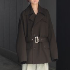 【残り一点】Chin Strap Belt Coat