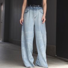 【残り一点】Wide Leg Denim Trousers