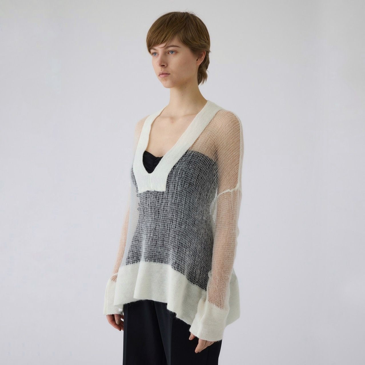 【残り一点】Super Low Gauge Mohair Mix Knit