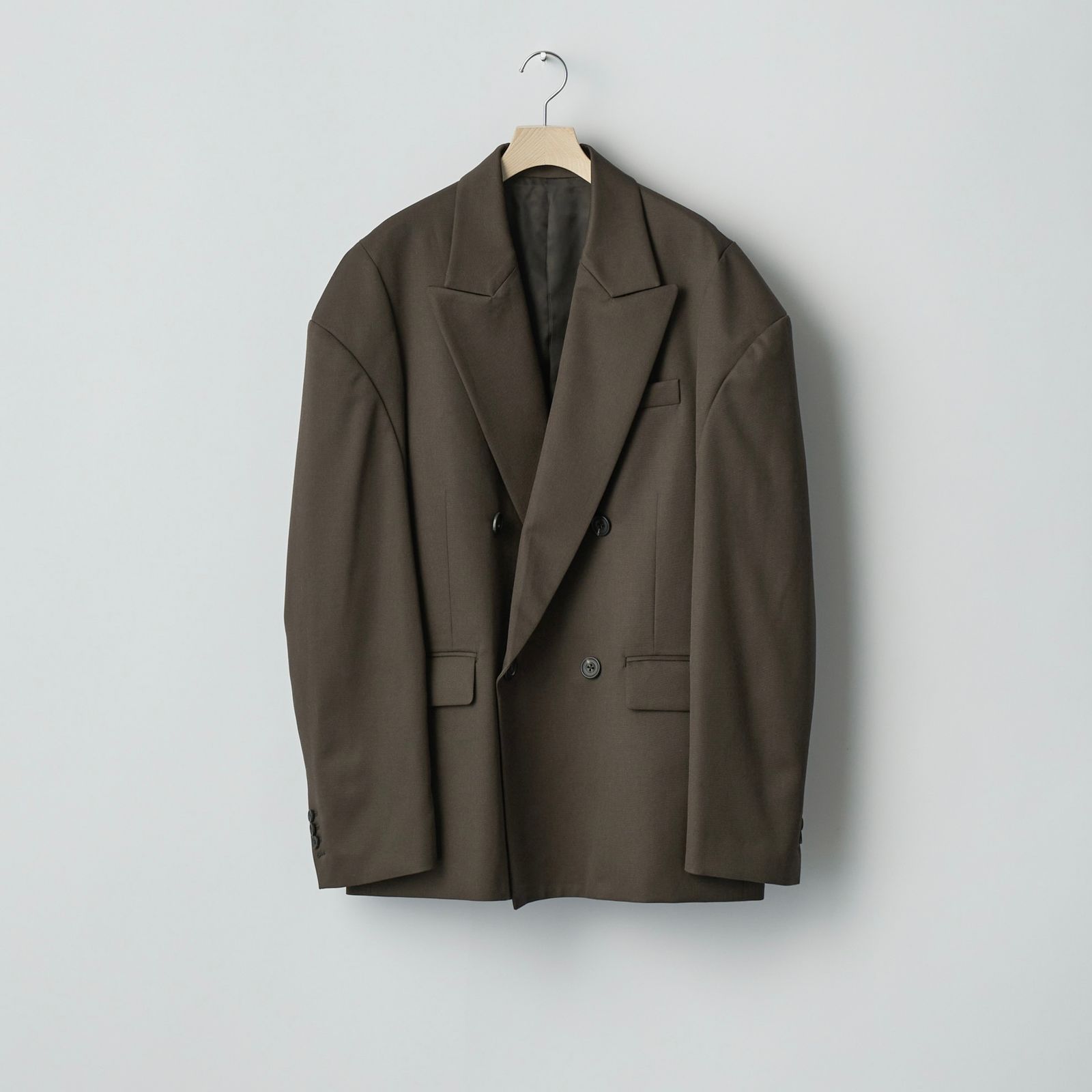 【残り一点】Deformed Shoulder Double Breasted Jacket