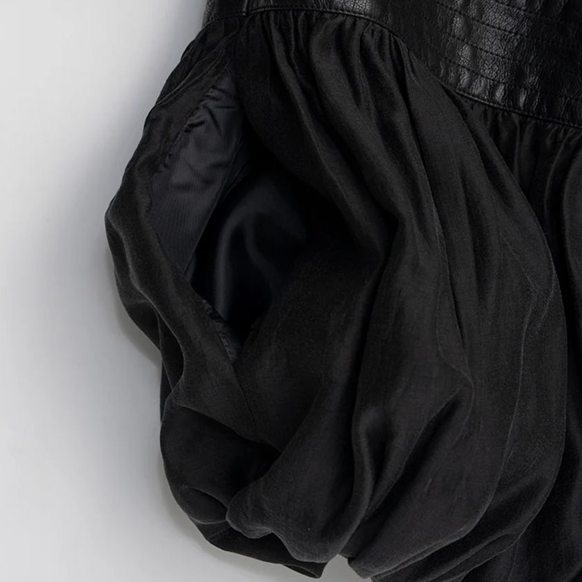 【残り一点】シアーボリュームブルゾン