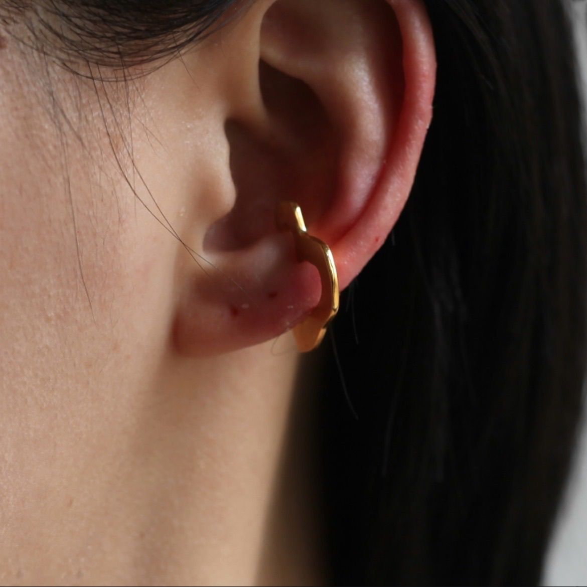 【お取り寄せ注文可能】Rough Heart Ear Cuff