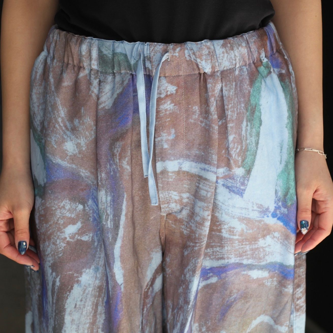 【残り一点】Flower Printed Easy Shorts