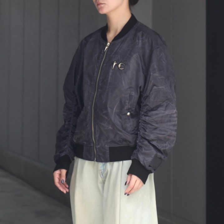 【残り一点】Jamong Two Tone Washed Ma-1 Jacket