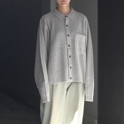 【残り一点】Nep Knit Shirt