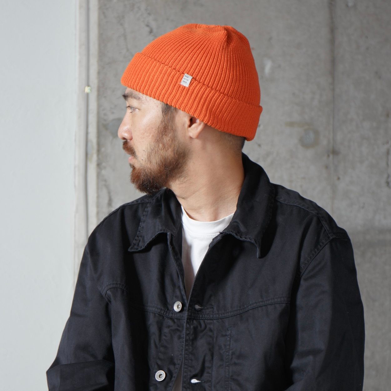 【残り一点】2way Basic Knit Beanie