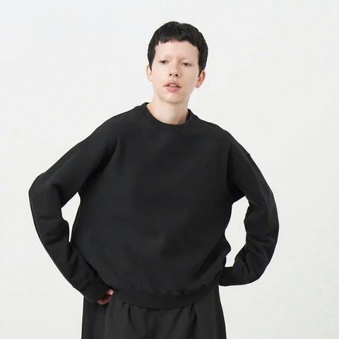 【残りわずか】Garment Dyed Urake Oversized Sweatshirt