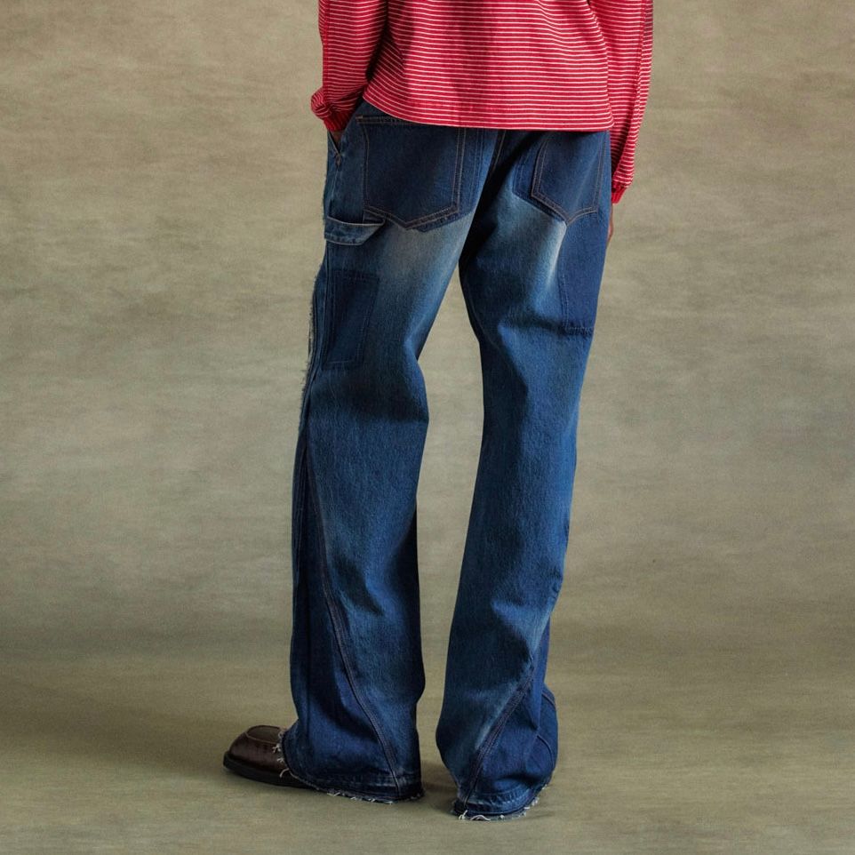 【残り一点】Rodeo Carpenter Wide Jeans