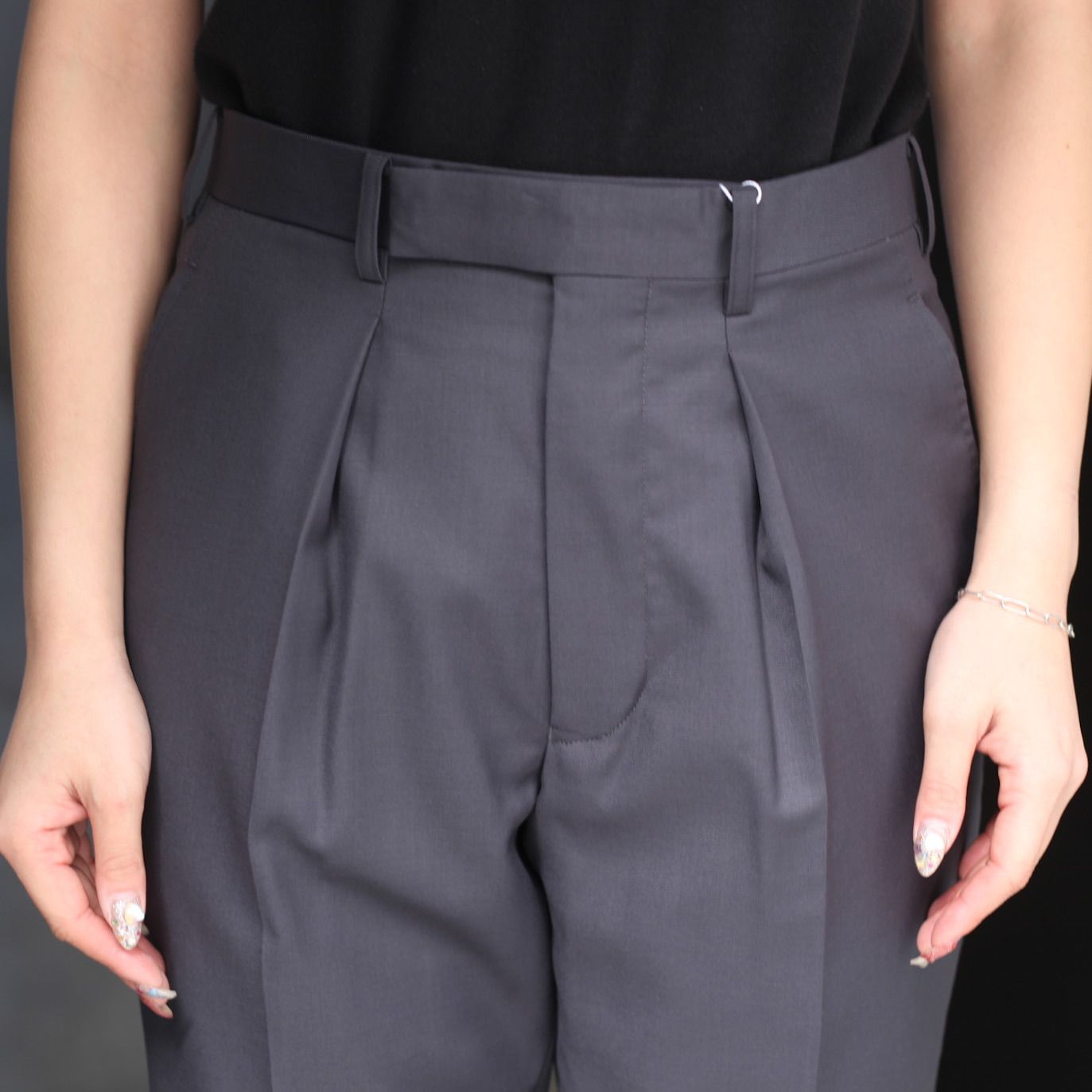 【残り一点】Tucked Trousers