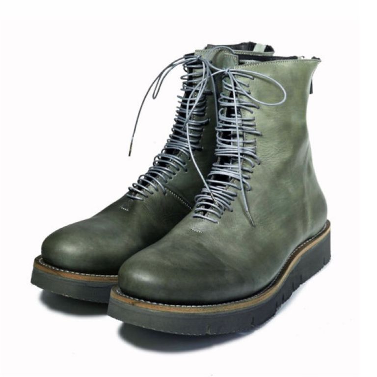 レザー種類 : CORDOVAN SPLIT(GRAY)
※商品ページ画像のレザー及び、仕様はサンプルとしてご覧ください。